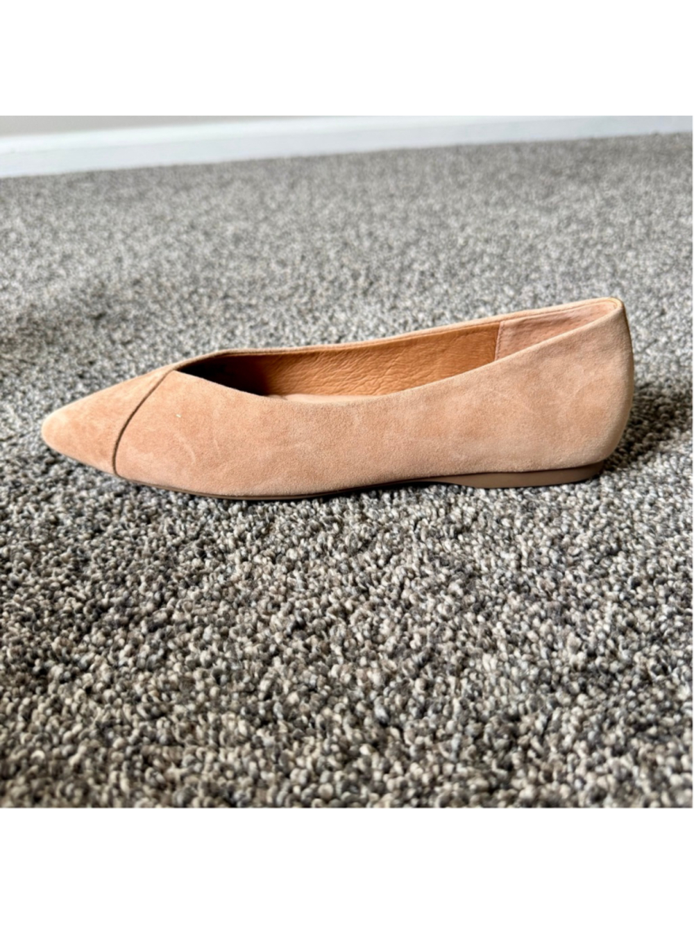 Women's Birdies The Goldfinch Flats in Tan Suede Size 7 NWOB - Picture 8 of 10